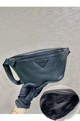 プラダブランドスーパーコピー 新作オールレザーウエストバッグ