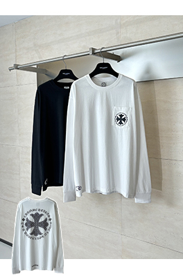 クロムハーツ Vintage サンスクリット十字の長袖シャツ