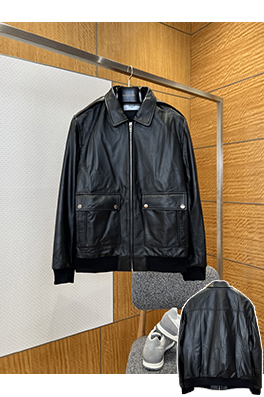 セリーヌ 高級ラペルレザージャケット