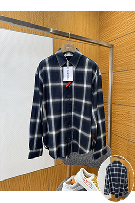 アクネストゥディオズブランドコピー Acne Studios 新作チェック柄長袖シャツ