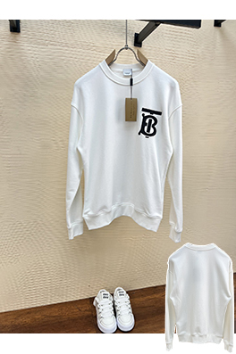 バーバリー 新モデルロゴ入りクルーネックファッションスウェットシャツ