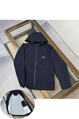 プラダスーパーコピー 新作フード付きビジネスカジュアルジャケット