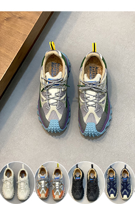 モンクレール Trailgrip Amoeba クラシックメンズスニーカー