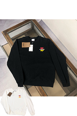 バーバリー Burberry 新モデルブランドロゴ入りカップルクルーネック スウェットシャツ