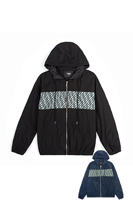 フェンディスーパーコピー 秋冬け厚パッチワーク二重構造ジャケット