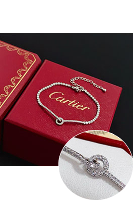 カルティエ レディース高級ダイヤモンド装飾ブレスレット