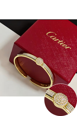カルティエ レディースダイヤモンドがちりばめられた新作ブレスレット