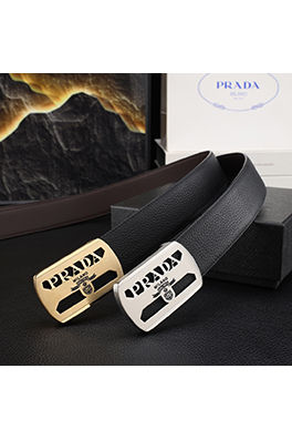 プラダ ファッションなメンズパンチングベルト