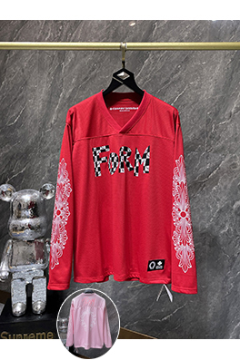 クロムハーツ Mattyboy 公式サイト限定タトゥー入りホッケーユニフォーム長袖シャツ