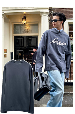 アクネストゥディオズ Acne Studios 刺繍入り長袖シャツ