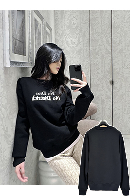 ディオール Dior 刺繍入りレタークルーネック スウェットシャツ
