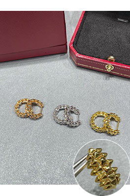 カルティエブランドスーパーコピー CNC スタイリッシュなミニ弾丸型ピアス