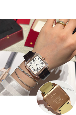 カルティエ ローズゴールドクラシック腕時計