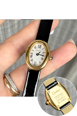 カルティエ Baignoire 1920 クラシックなシリーズ腕時計