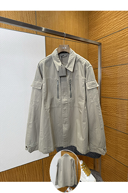 バレンシアガ ジッパー付きポケットジャケット