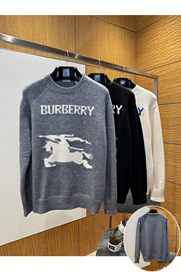 バーバリーブランドコピー BURBERRY ウォーホース ジャカードニットウェア