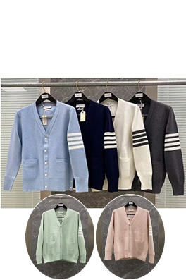 トムブラウン 新作ニットカーディガン