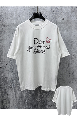 ディオールコピー レターロゴ入り半袖Tシャツ