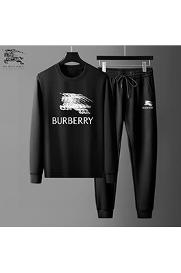 バーバリー BURBERRY 新モデルなファッションな人気のクルーネックのスウェットシャツとパンツのセット