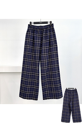 バレンシアガコピー BALENCIAGA チェック柄のズボン