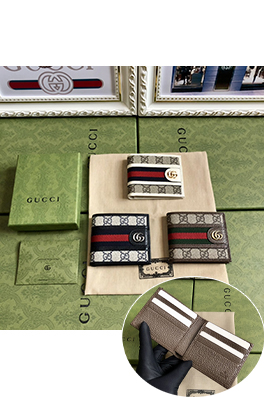 グッチ アプリコット色のPVCパッチワーク豚革ハンドバッグ