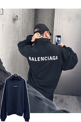 バレンシアガコピー BALENCIAGA フェイクツーピースパーカー