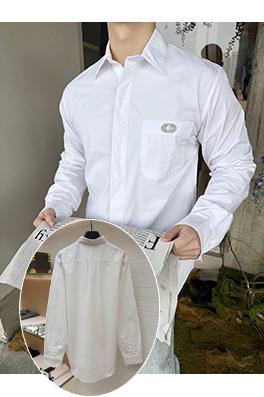 ディオール 刺繍入り長袖シャツ