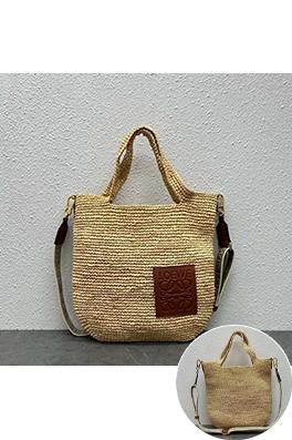 ロエベ Slit レディースファッション麦わらハンドバッグ