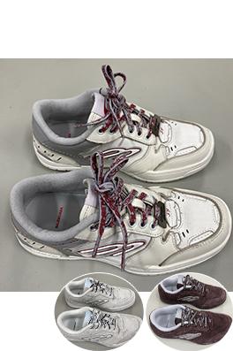 バレンシアガ Hamptons スエードのカップルスニーカー