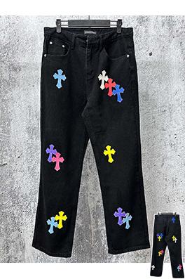 クロムハーツコピー ストレートレッグジーンズ