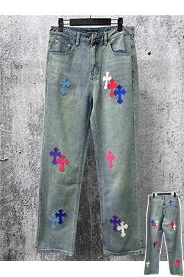 クロムハーツ 新モデルストレートレッグジーンズ