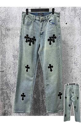 クロムハーツ 新モデルストレートレッグジーンズ