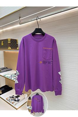 クロムハーツスーパーコピー 無地のコミックプリント長袖シャツ