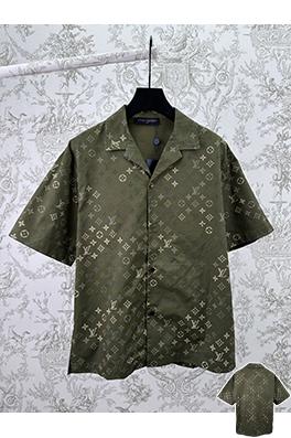 ルイヴィトンブランドスーパーコピー MONOGRAM クラシックのワークウェア半袖シャツ
