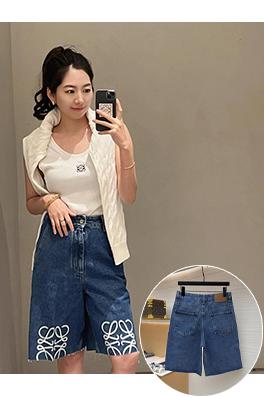 ロエベ デニムショーツ