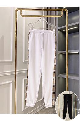 バーバリー チェック柄のコットン製ゆったりスウェットパンツ