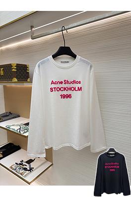 アクネストゥディオズ Acne Studios STOCKHOLM 1996 限定レディースロゴ入り長袖シャツ