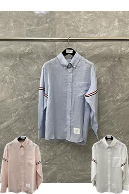 トムブラウンスーパーコピー 新作レディースリネン長袖シャツ