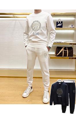 ヴェルサーチスーパーコピー VERSACE 最新のトレンドクルーネックのスウェットシャツとパンツのセット