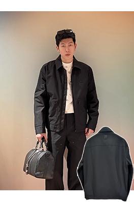 ルイヴィトン レザーパッチワークワークジャケット