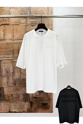 クロムハーツブランドコピー アップリケ刺繍り半袖Tシャツ