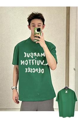 ルイヴィトン LOUIS VUITTON ウール刺繍りレター半袖Tシャツ