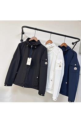 モンクレール Etiache フード付きジャケット トレンチコート