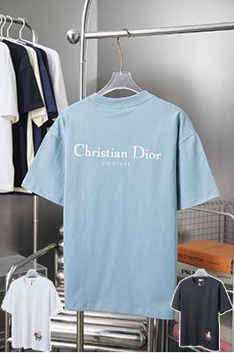 ディオール Christian Dior Couture ポニーのロゴ刺繍入り限定の半袖Tシャツ