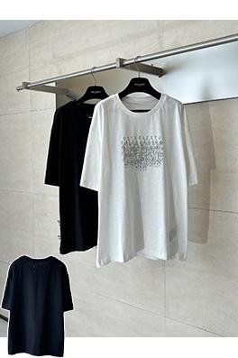 マルタンマルジェラスーパーコピー Maison Margiela デジタルプリントのゆったりとした半袖Tシャツ