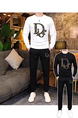 ディオールブランドコピー Dior 最新のトレンドクルーネックのスウェットシャツとパンツのセット