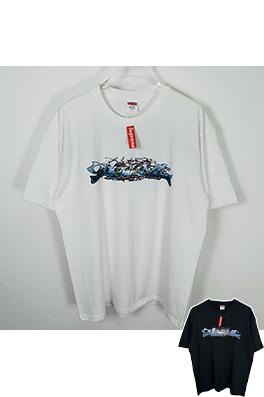 シュプリーム SUPREME TAG TEE 大きなロゴプリントの半袖Tシャツ