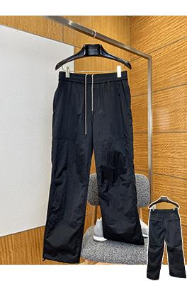 バーバリーブランドスーパーコピー 刺繍入りカラーブロックデザインのドローストリングパンツ