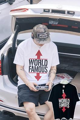 シュプリーム Supreme 26SS WORLD FAMOUS TEE アロー クラシック レター 半袖Tシャツ