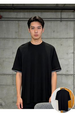 エルメス ツーピース風デザインの半袖Tシャツ